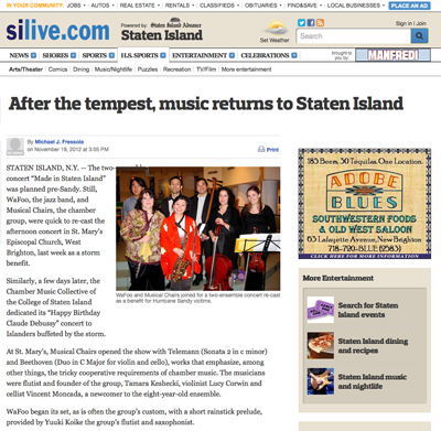 Newspaper - Staten Island Advance